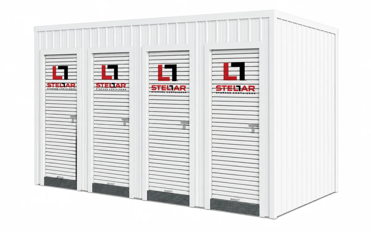 Stellar 20x10 (4 Unit Building) storage building