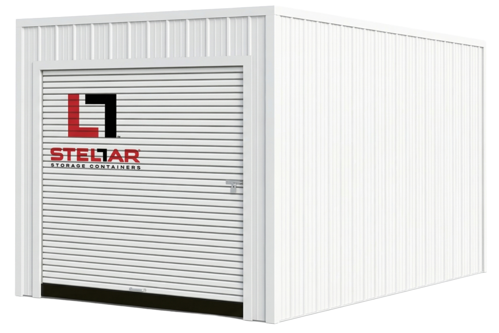 Stars and Stripes Series portable storage container with American flag design - 100% made in USA